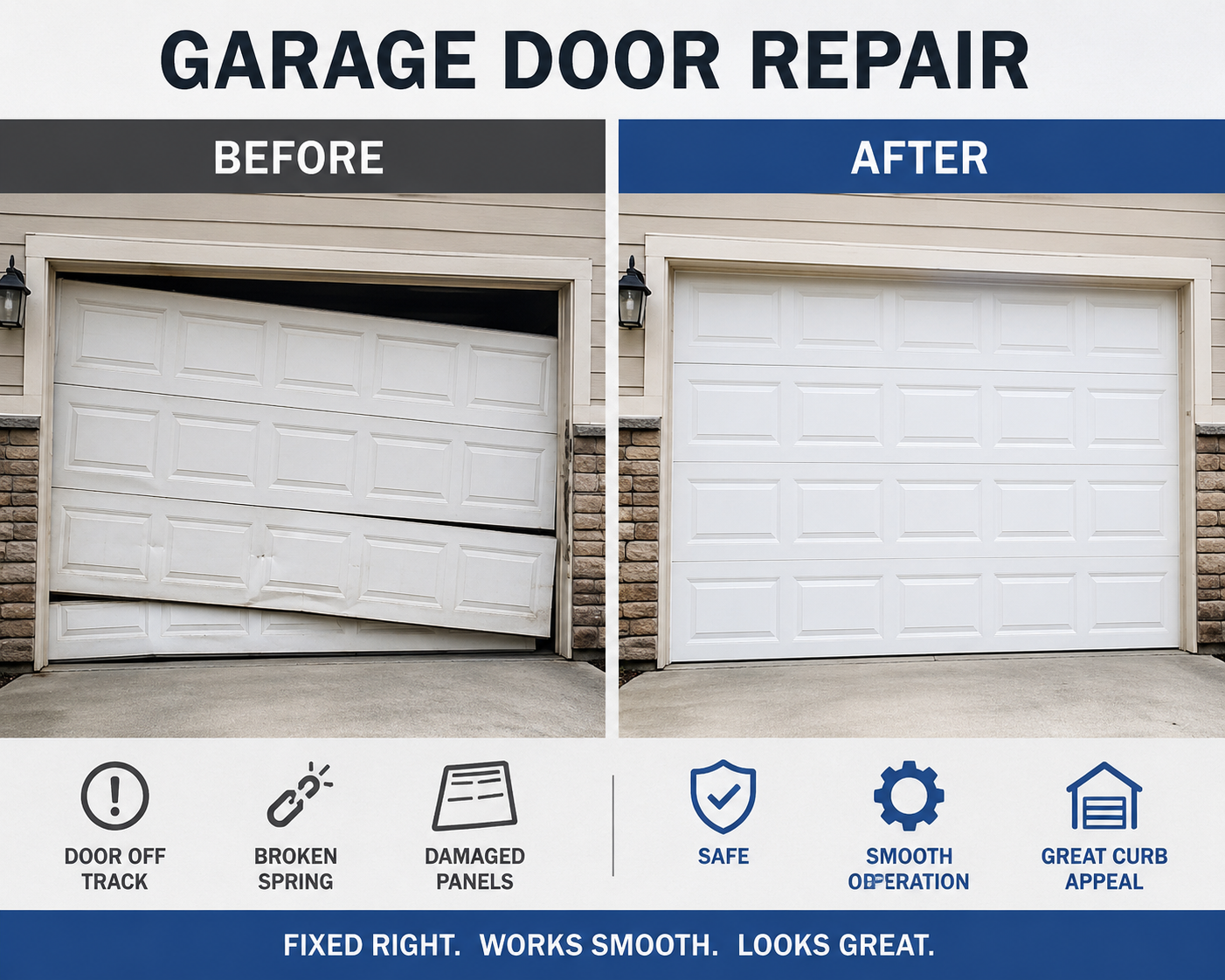 repair and installation garage door near you